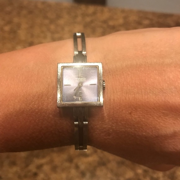 coach square watch